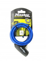 Master Lock 1.8m Keyed Cable Lock Blue 8mm